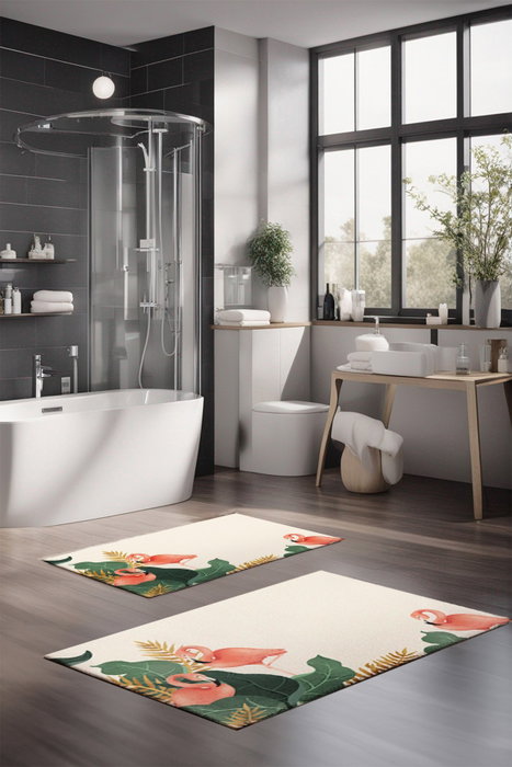 Mijölnir Juego de alfombrillas de baño CT-5209 Multicolor